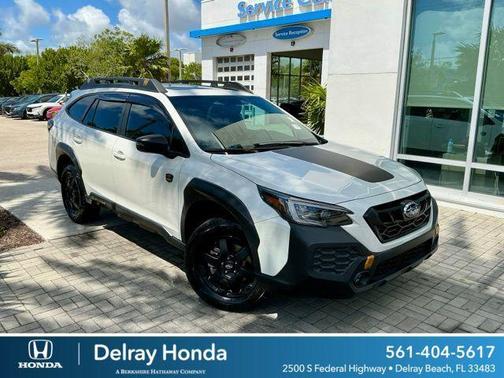 Crystal White Pearl 2024 Subaru Outback Wilderness