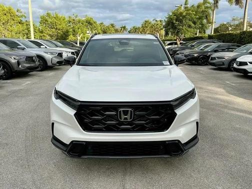 Platinum White Pearl 2026 Honda CR-V Hybrid Sport-L FWD