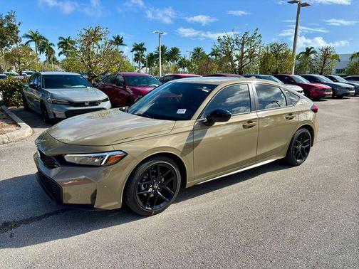 Sand Dune Pearl 2026 Honda Civic Sport