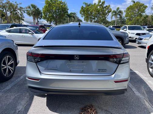 Lunar Silver 2023 Honda Accord Hybrid Sport
