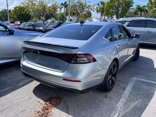 Lunar Silver 2023 Honda Accord Hybrid Sport