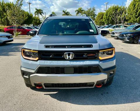 Sonic Gray Pearl 2026 Honda Passport AWD TrailSport