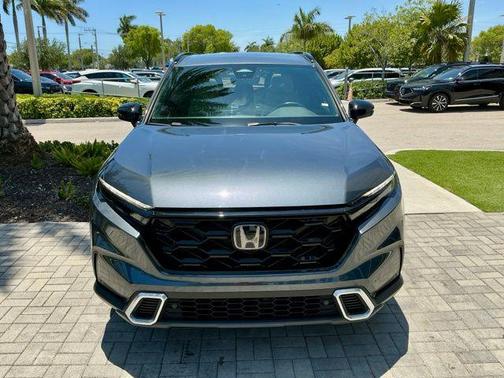 Gray 2024 Honda CR-V Hybrid Sport Touring AWD