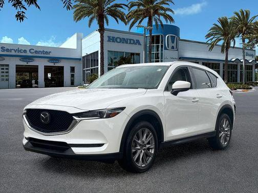 Snowflake White Pearl Mica 2019 Mazda CX-5 Grand Touring