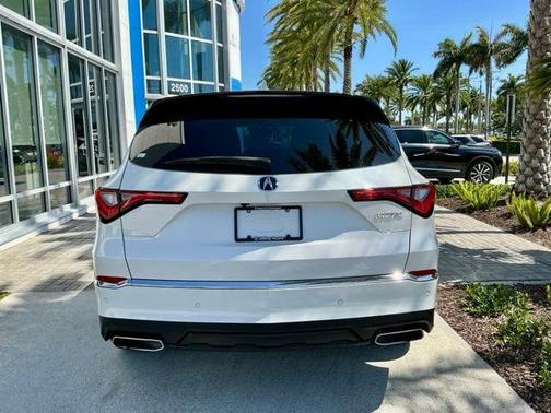 Platinum White Pearl 2023 Acura MDX Technology Package