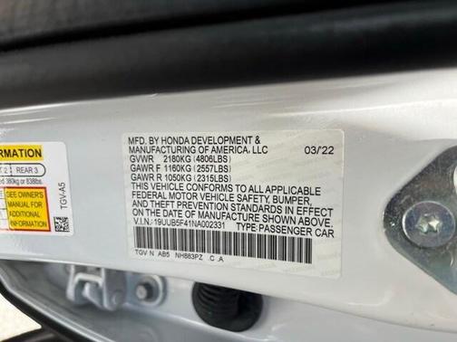 2022 Acura TLX Technology
