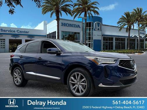 Fathom Blue Pearl 2023 Acura RDX Technology Package