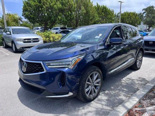 Fathom Blue Pearl 2023 Acura RDX Technology Package