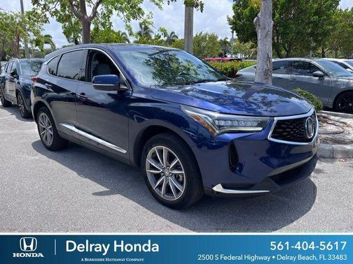 Fathom Blue Pearl 2023 Acura RDX Technology Package