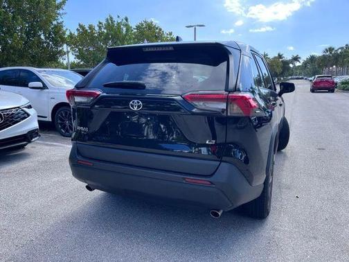 Midnight Black Metallic 2022 Toyota RAV4 LE