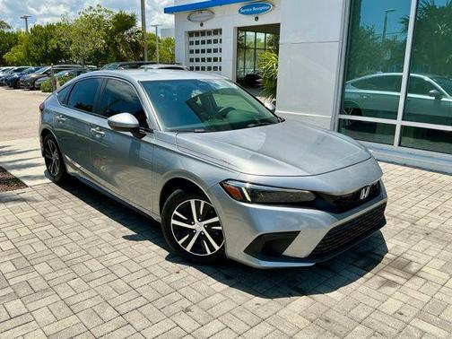 Lunar Silver 2023 Honda Civic LX