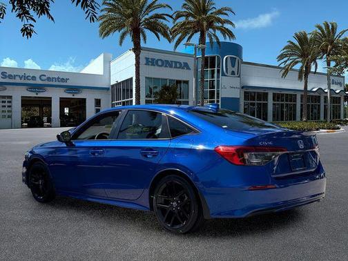 Aegean Blue 2024 Honda Civic Sport