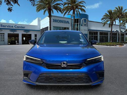 Aegean Blue 2024 Honda Civic Sport