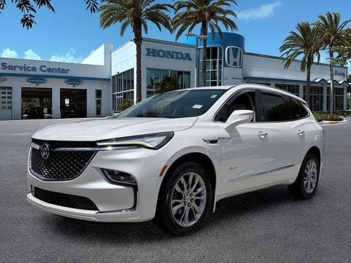 White Frost Tricoat 2024 Buick Enclave Avenir AWD