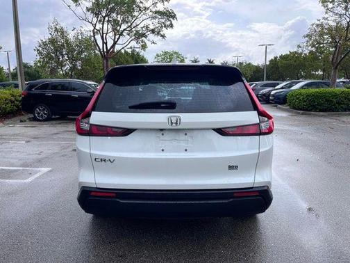 Platinum White Pearl 2024 Honda CR-V LX 2WD