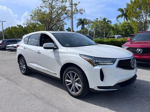 Platinum White Pearl 2023 Acura RDX Technology Package