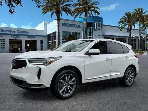 Platinum White Pearl 2023 Acura RDX Technology Package