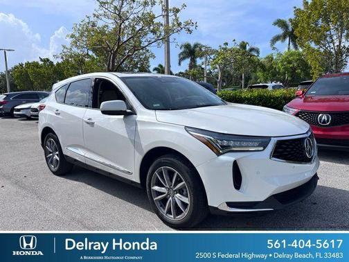 Platinum White Pearl 2023 Acura RDX Technology Package