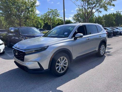 Lunar Silver 2024 Honda CR-V EX AWD