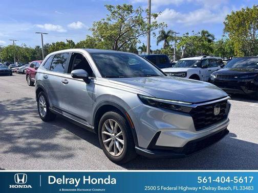 Lunar Silver 2024 Honda CR-V EX AWD