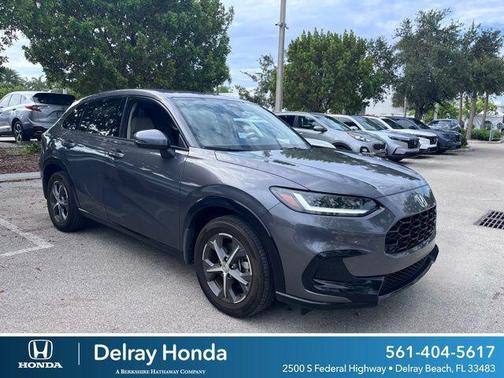 Modern Steel Metallic 2024 Honda HR-V EX-L