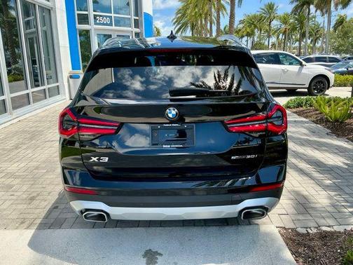 Jet Black 2024 BMW X3 sDrive30i