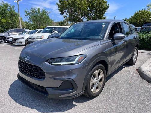 Modern Steel Metallic 2025 Honda HR-V LX