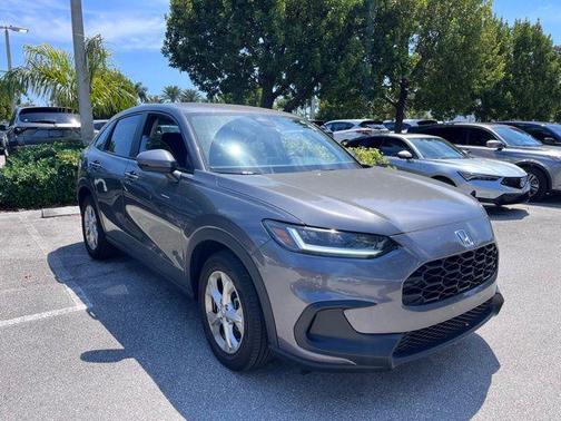 Modern Steel Metallic 2025 Honda HR-V LX