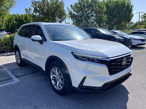 Platinum White Pearl 2024 Honda CR-V EX-L 2WD
