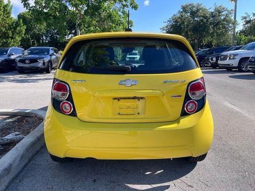 Bright Yellow 2016 Chevrolet Sonic LT