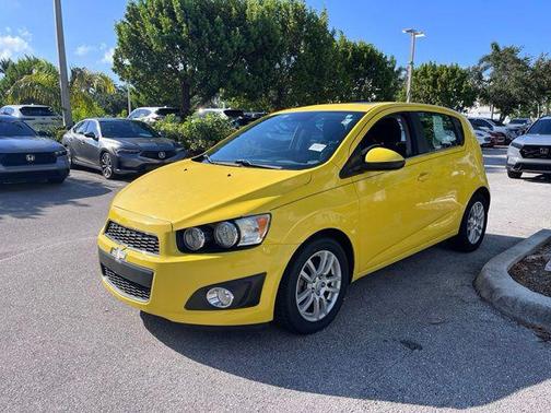 Bright Yellow 2016 Chevrolet Sonic LT