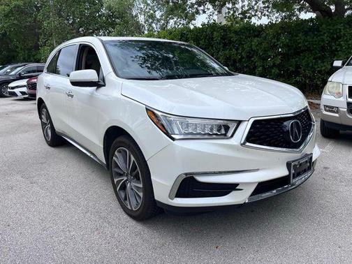 Lunar Silver Metallic 2019 Acura MDX 3.5L w/Technology Package