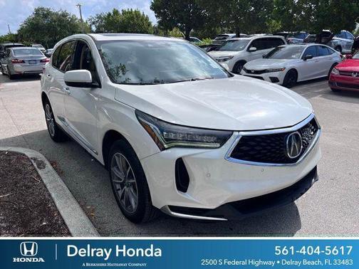 Platinum White Pearl 2023 Acura RDX Technology Package