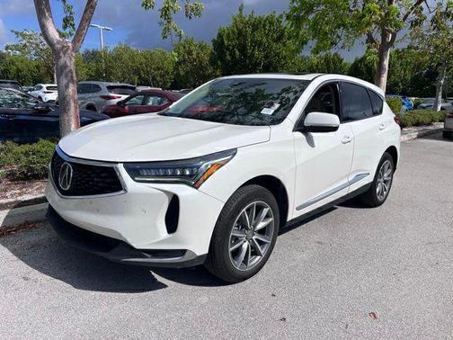 Platinum White Pearl 2023 Acura RDX Technology Package