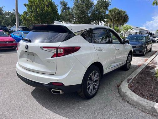 Platinum White Pearl 2023 Acura RDX Technology Package