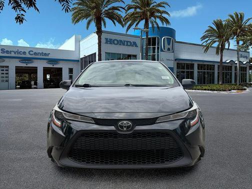 Black Sand Pearl 2021 Toyota Corolla LE