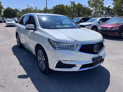 Lunar Silver Metallic 2018 Acura MDX 3.5L w/Technology Package