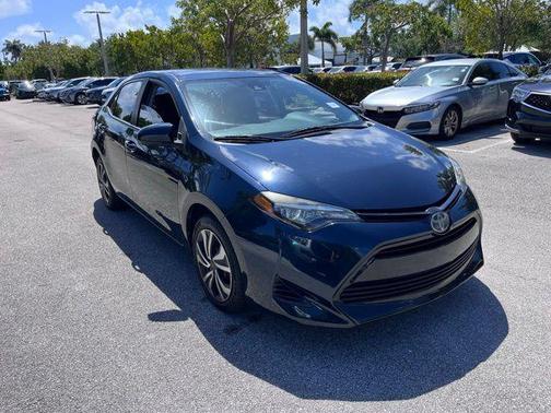 Galactic Aqua Mica 2019 Toyota Corolla LE