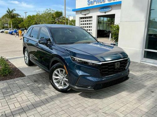 Blue 2024 Honda CR-V EX-L 2WD
