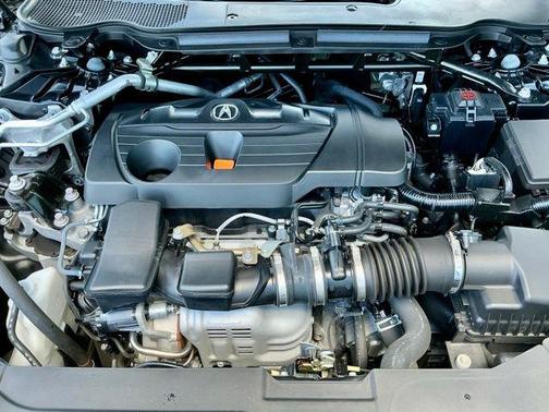 Platinum White Pearl 2023 Acura TLX Technology