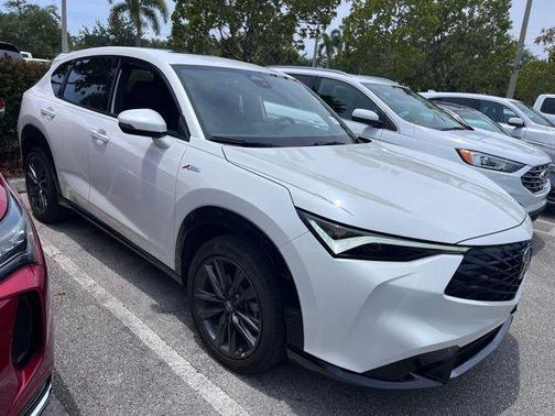 Platinum White Pearl 2025 Acura ADX A-Spec