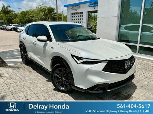 Platinum White Pearl 2025 Acura ADX A-Spec