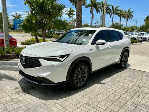 Platinum White Pearl 2025 Acura ADX A-Spec
