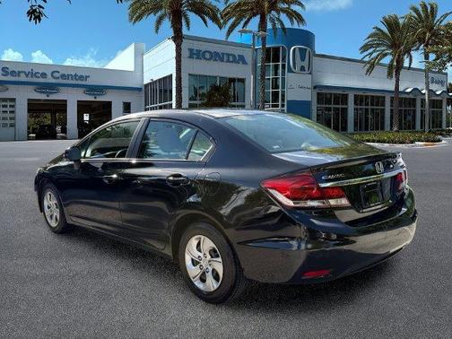 Crystal Black Pearl 2013 Honda Civic LX
