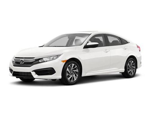 White Orchid Pearl 2018 Honda Civic EX