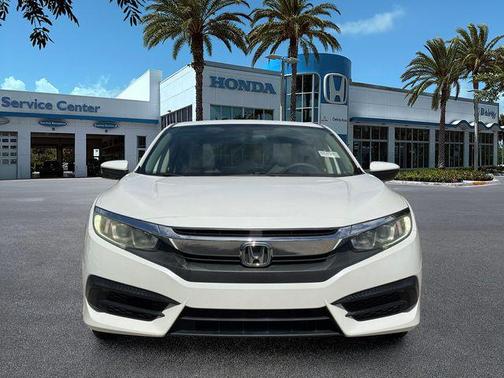 White Orchid Pearl 2018 Honda Civic EX