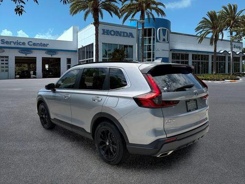 Lunar Silver 2024 Honda CR-V Hybrid Sport FWD