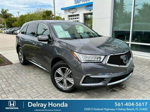 Modern Steel Metallic 2020 Acura MDX 3.5L