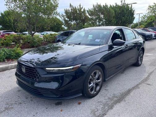 Crystal Black Pearl 2023 Honda Accord EX