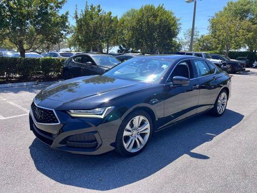 Lunar Silver Metallic 2023 Acura TLX Technology